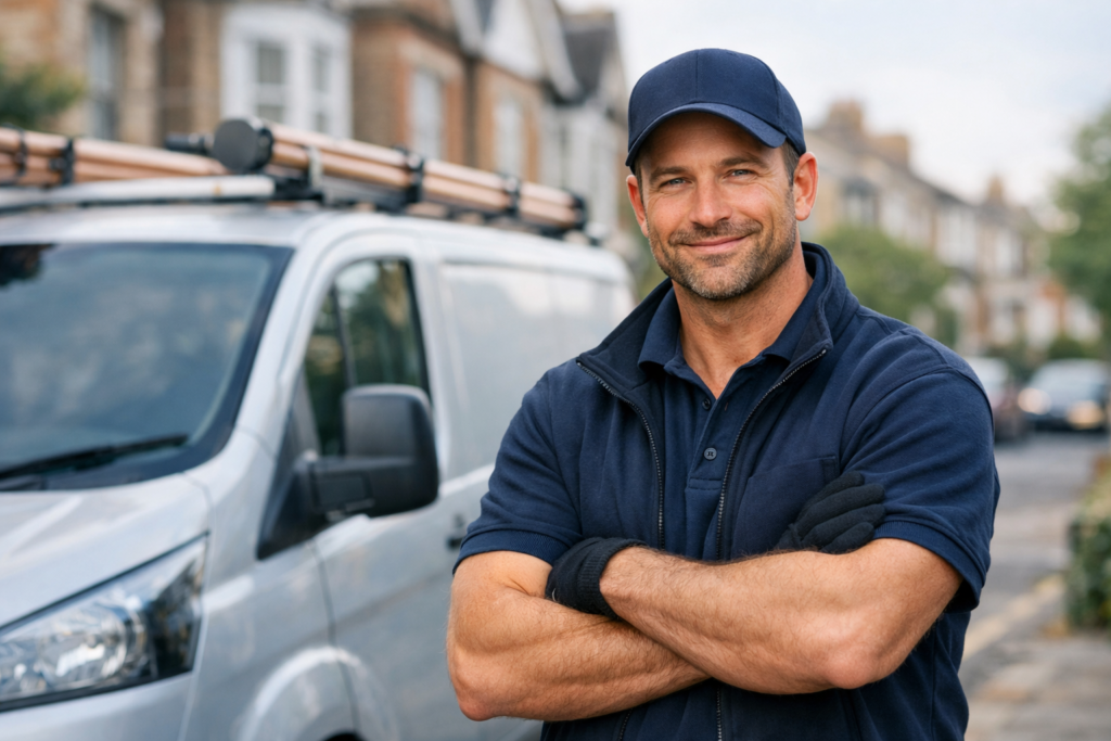 Friendly Catalyst Home Services plumber ready to help London homeowners