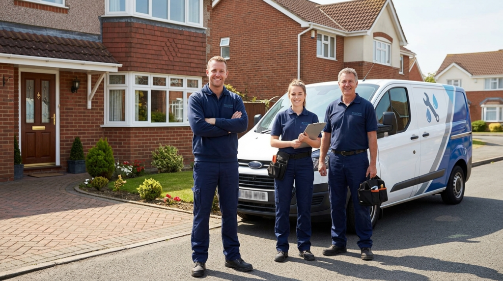 Local plumbing team ready to book for unvented cylinder installation in London