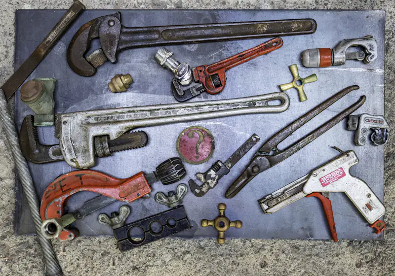 Professional plumbing and drain clearance tools – blocked drain services in London